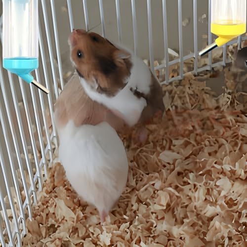 2 Pcs 16Oz Guinea Pig Water Bottle No Drip Small Animal Water Bottle, for Hamster/Small Pet/Bunny/Ferret/Hamster/Guinea Pig/Rabbit