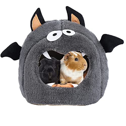 Guinea Pig Bed Hideouts Warm Small Animal Pet Beds Monster Hamster Bed House Accessorie for Guinea Pig Chinchilla Hedgehog Hamster