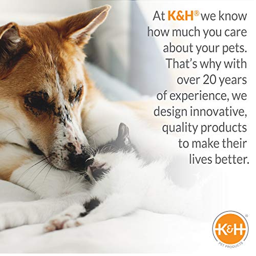 K&H Heated Pad Cover, Lectro-Soft Medium Outdoor Dog Bed Replacement Cover | Fits K&H Lectro-Soft Medium Beds (Heated Bed Sold Separately), Machine Washable Fleece Cover, 24x19in - size: Medium 24 X 19 Inches