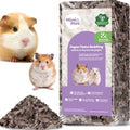 mini&moe Hamster Bedding 25 Liters: Dust-Free and Odor Control Moisture Absorbent Natural Paper Small Pet Bedding - for Guinea Pigs, Hamsters, Rabbits, and Small Animal - color: Woods1