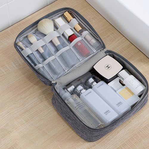 Organizer Case Small Electronic Devices USB Charger Accessories Mouse Phone Cable SD Power Bank Earphone - color: Large-Black