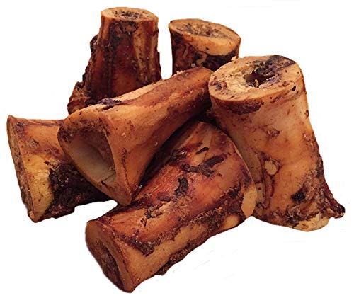 K9 Connoisseur Beef Marrow Dog Bones Long Lasting for Aggressive Chewers | USA Made Single Ingredient Dynamo Bone for Small and Medium Dogs Upto 50 Pounds - 6 Pack