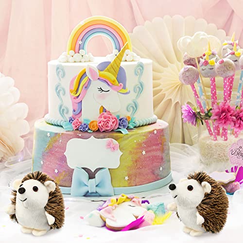 Zubebe Mini Hedgehog Plush Toys 4 Inch Classroom Party Favors,36 Pcs