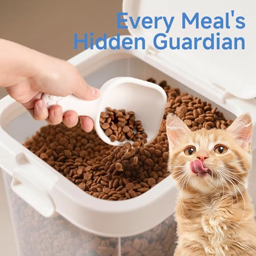 Diatom Drying Scoop 1/4 Cup for Pet Food | Keep Food Fresh Desiccant, Dry Deodorization Rapid Water Absorption, For Dog Cat - size: 1/4 Cup