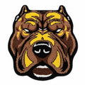 Fierce Dog Head Shaped Cool Gamer Rug, Cartoon Animal Irregular Tufted Rug, Soft Non-Slip Accent Floor Mat for Man Cave, Bedroom & Gaming Room Street Style Decor, 31.5" x 28.7"