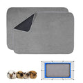 Guinea Pig Bedding, Cage Liners, Washable, Reusable & Leakproof | Premium Fleece Material, Instant Absorbent, Anti-Slip Bottom, Ideal Pee Pads for Small Animals. C&C 2x3 Area, 2 Pack, Gray - size: C&C 2x3 (2 Pack)