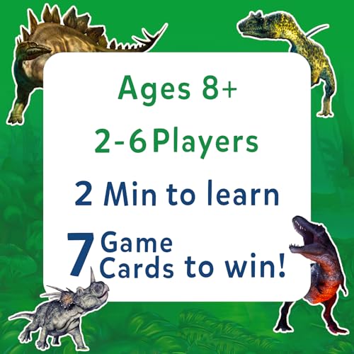 Skillmatics Guess in 10 Dinosaurs – Trivia Game for Kids and Families - style: Dinosaurs