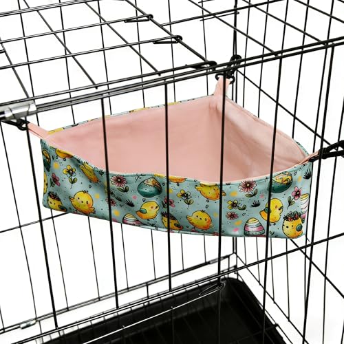 Sugar Glider Toy Box - Hanging Hammock & Soft Dig Box | Sugar Glider Cage Accessories,Hedgehog, Rat | Washable Sugar Glider Pouch for Small Animals