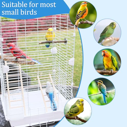 Bird Ladder Parrot Toy Set Birdcage Accessories Parrot Perch Stand for Parakeets Parrots Cockatoo Lovebirds Birdie