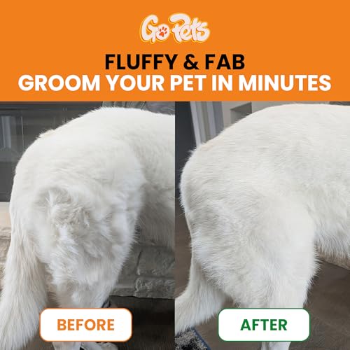 2-in-1 Deshedding & Dematting Comb & Grooming Brush for Dogs & Cats | Double-Sided Dog Rake for Shedding, Pet Deshedding Brush, Undercoat Mat Dematting Tool for Long Haired Cats, Grooming Matting - style: 2-Sided Dematting Comb
