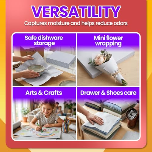 VIOLETTO 120 Sheets Pre-Cut Bird Cage Liners - Unprinted Plain Newsprint Paper, 20" x 18" - Highly Absorbent & Ink-Free Pet Habitat Liners for Parrots, Rabbits & Guinea Pigs | Pre-cut, Unprinted Plain Newsprint Paper, Highly Absorbent & Ink-Free, For Parr
