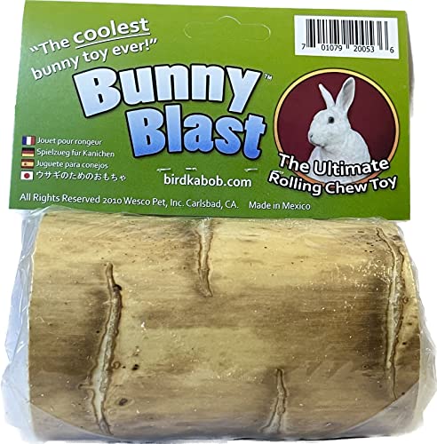 BIRD KABOB Bunny Blast Mini Yucca Chew Toy