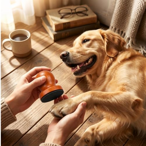 31 Pcs Dog Nail File, Wooden Manual Dog Cat Nail Filer for Scratch Board with 30 Replaceable Discs