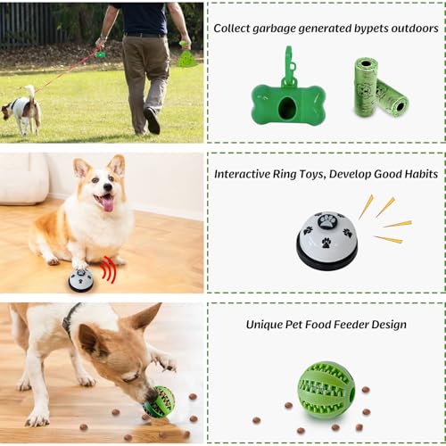 MRSOHRET 20Pcs Puppy Chew Toys for Teething, Dog Chew Toys with Rope Toys, Pet Dog Toothbrush, Treat Balls, Plush Toys and Squeaky Toy for Small Medium Dogs with Basket - color: 20 Pack Koala