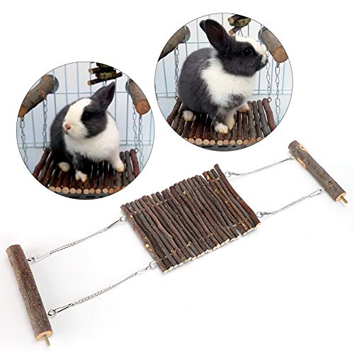 flexman Pet Summer Hammock, Small Animal Hanging Swing, Standing Resting Tools for Chinchillas, Squirrels, Rabbits, Honeybags, Guinea Pigs