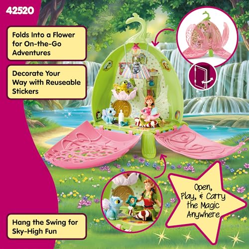 Schleich Bayala - 19Pc Marween'S Animal Nursery Playset - Kids 5+ | 42520 | Unicorn Figurine, Fantasy Toy for Girls 5+, Magical Collectible, Screen-Free Imaginative Pretend Play, Fairy Animal Figure
