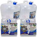 WaterStorageCube BPA Free Collapsible Water Container with Spigot, Camping Water Storage Carrier Jug for Outdoors Hiking Backpack & Survival Kit, Foldable Portable Water Canteen 1.3/2.6/5.3 Gallon - size: 5.3 gallon, style: 2-Pack 5.3 Gal