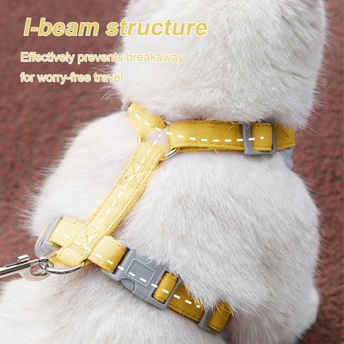 wanheart Cat Harness and Leash Set Escape-Proof Adjustable cat Leash and Harness Combo Suitable for All cat Breeds (Green, S) - size: S