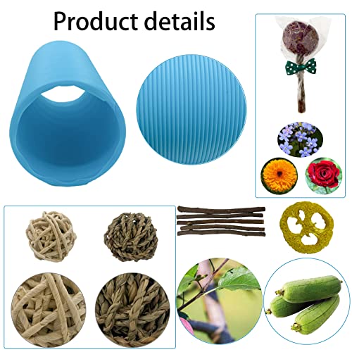Plastic Hamster Fun Tunnels,Ferrets Foldable Exercising Training Tunnels Hamsters Hideout Tube 15 Pcs Small Animal Chew Toys for Guinea Pigs, Chinchillas, Rats, Gerbils (Blue) - color: 【Blue】