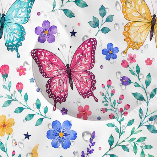 QOOMO Camping Sleeping Bags,3 Season Warm & Cool Weather,Lightweight,Waterproof Sleeping Bags for Adults & Kids,Traveling,and Outdoors,Camping Gear Equipment - color: Floral Butterfly 21