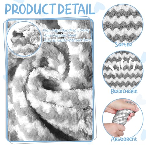 Hahafelt 5 Pcs Waterproof Guinea Pig Fleece Bedding Blankets Absorbent Guinea Pig Cage Liner Washable Small Animal Pee Pad Reusable Pet Blanket Wash Cloth Bedding Mat Pad (Gray,47 x 24 Inch) - color: Gray, size: 47 x 24 Inch