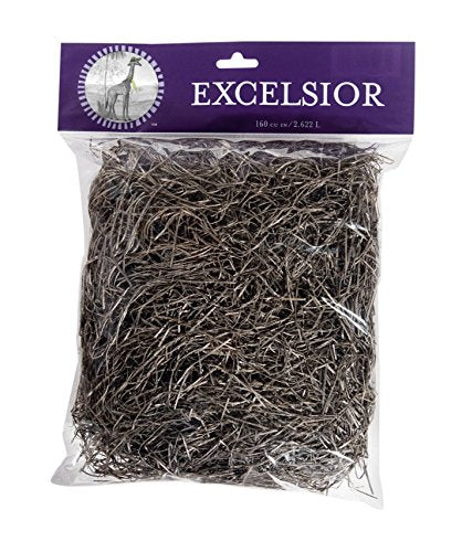 SuperMoss (21610) Aspen Wood Excelsior - Natural Wood Moss Filler for Gift Baskets, Chicken Nesting Boxes, Pet Hamster Bedding, Indoor Plants & Crafts, 108 cu in, Grey - color: Gray, size: 120 in3 Bag (Appx. 4oz)