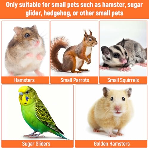 2 Pcs Hamster Bed, Soft Rat Guinea Pig Hammock, Hanging House Rat Cage Accessories for Guinea Pig Rat Sleep and Play(Banana and Pineapple)