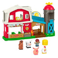 Fisher-Price Little People Farm Animals JGX08 Music and Learning Set, Role Play, Children from 1 Year Old, Multilingual Version, JGX08 - style: Multilingual version