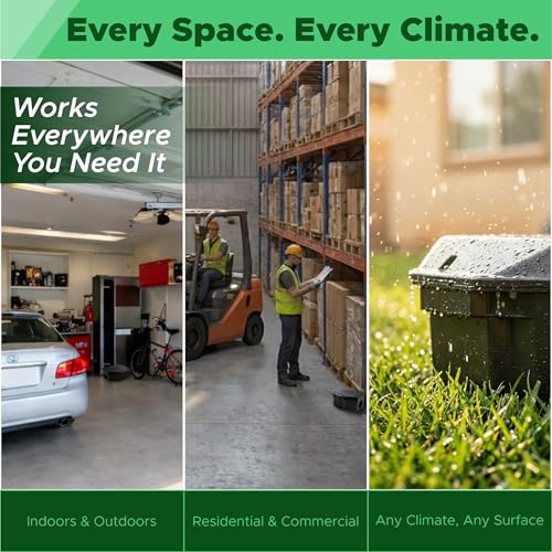 Mouse Bait Station 2 Pack Large Size, Tamper-Resistant Lockable Bait Boxes Indoor Outdoor, Large Rodent Bait Box with Key, Reusable Weather-Resistant Pest Control - size: 2-Pack Large