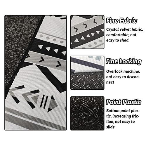 BNOSDM 78.7 in Rabbit Cage Liners Washable Reusable Bunny Bedding Pets Dog Whelping Pads with Anti Slip Bottom Pad Rug for Dogs Chinchillas Cats Guinea Pigs Ferrets - size: 79" X 47"