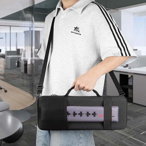 GEEKRIA 75% 84-Key Keyboard and Mouse Combo Case, Compatible with AULA F75 Pro / F75, Keychron K2 Version 2/ K2/ Q1/ V1, ASUS ROG Azoth 75%, Redragon K673 PRO, Hard Shell Travel Bag - size: Keyboard + Mouse