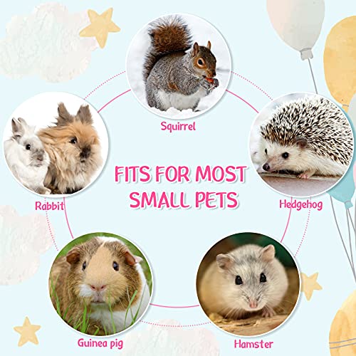 Jetec 2 Pieces Guinea Pig Bed Rabbit Bed Warm Small Animal Hamster Bunny Mats Winter Warm for Bunny Hamster Squirrel Hedgehog Chinchilla Small Animal Accessories(Green, Blue,Bear Pattern) - color: Green, Blue