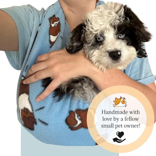 Bonding Scarf for Small Pets | Perfect for Guinea Pigs, Rats, Chinchillas, Hedgehogs, Ferrets, Puppies, Kittens, & More! (Surprise Me (Boy)) - color: Surprise Me (Boy)