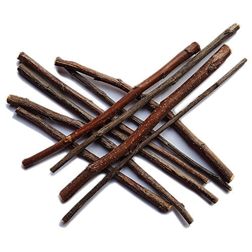 sharllen 100g (3.5oz) Apple Sticks Pet Snacks Chew Toys for Guinea Pigs Chinchilla Squirrel Rabbits Hamster - size: 3.5 Ounce (Pack of 1)