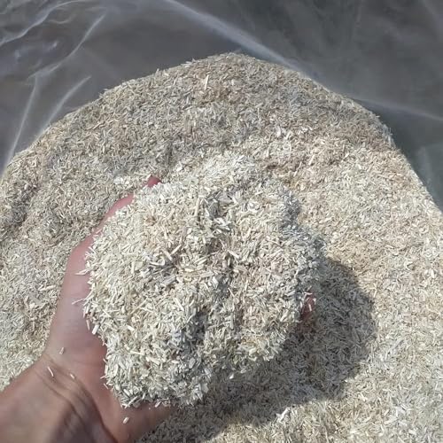 AubiChick High Grade French Hemp Bedding, 44lb (400L) Jumbo Bulk Bag for Chickens, Designed for Chicken Coop Bedding and Comfort of Birds, Poultry, Hairless Pets,(Pack of 2)
