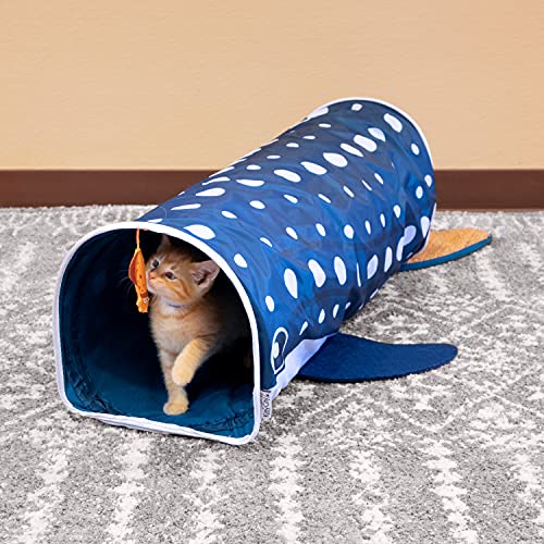 Kitty City Whale Shark Tunnel, Blue - color: Blue, size: Tunel