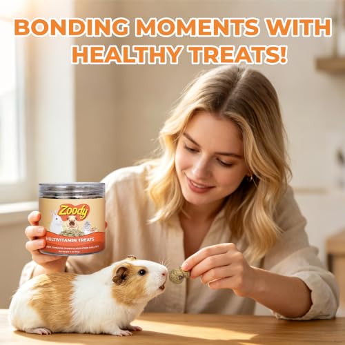 Zoody Multivitamin Vitamin C Timothy Hay for Rabbit, Guinea Pigs 4 oz | Healthy Rabbit treats, Vitamin C for Guinea Pigs, Hamsters, Rat food, Small Pet Supplies