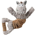 Tug of War Dog Toy, Crinkle Dog Toys for Large Dog, Soft Dog Plush Toy with Squeaky, Stuffed Animal for Dogs (Tug Series, Donkey)