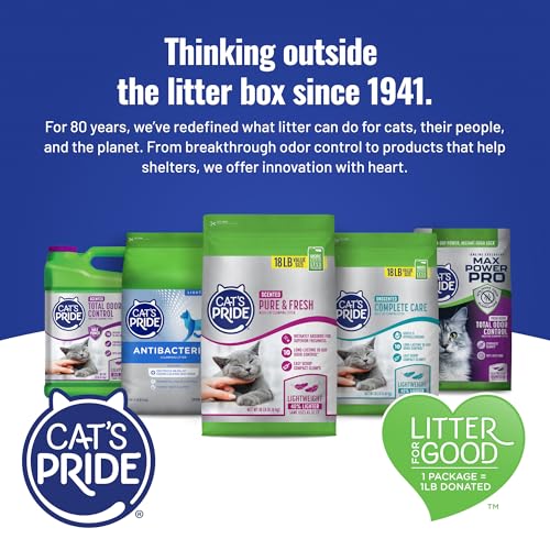 Cat's Pride UltraClean Low Tracking Powerful Clumping Litter Unscented 15lb - size: 15 Pound, style: Unscented Low Tracking
