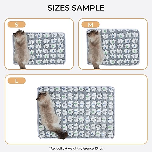 1 Pack 3 Blankets Super Soft Fluffy Premium Cute Elephant Pattern Pet Blanket Flannel Throw for Dog Puppy Cat Dark Grey Large(41x31 inch) - color: Dark Grey, size: 41x31 inch (Pack of 3)