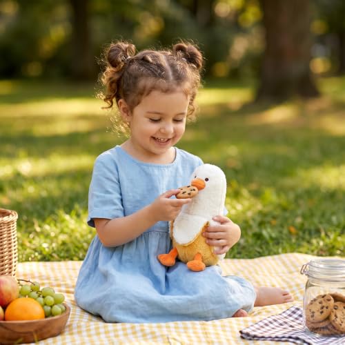 PEACH CAT Banana Duck Stuffed Animal Cute Plushies Small Plush for Kids 7" | Palm-Sized, Self-Standing Stuffed Duck, Soft Toys Gifts for Girls Boys Adults - style: Banana Duck