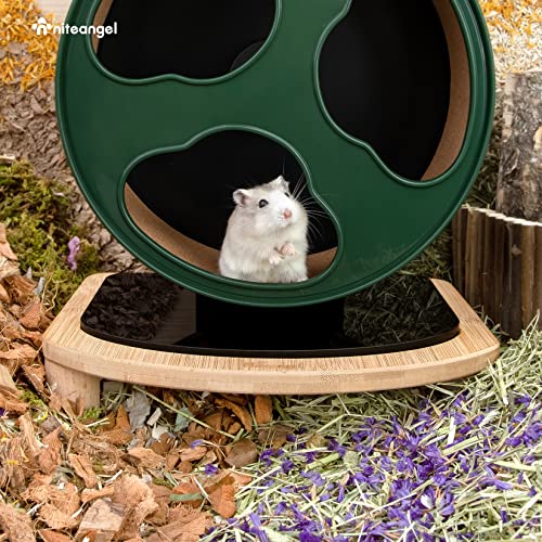 Niteangel Anti-Slide Hamster Wheel Platform: Small Size & Elevates Height - size: Small