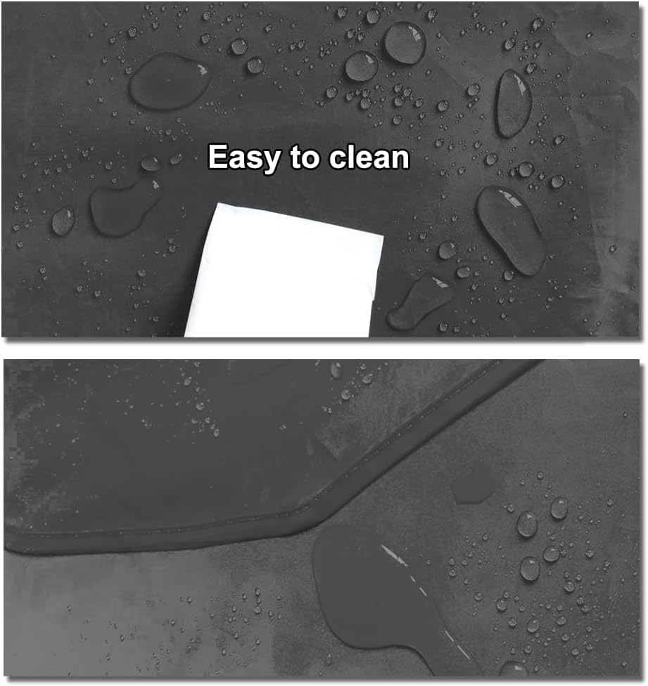 Amakunft 4Pcs Waterproof Hexagon Playpen Mat Washable Pee Pad Fit with Small Animal Playpen (42.5in x 41in) Reusable Pet Bedding Liner for Guinea Pig, Rabbit, Hamster, Chinchilla, Hedgehog - size: 4pcs
