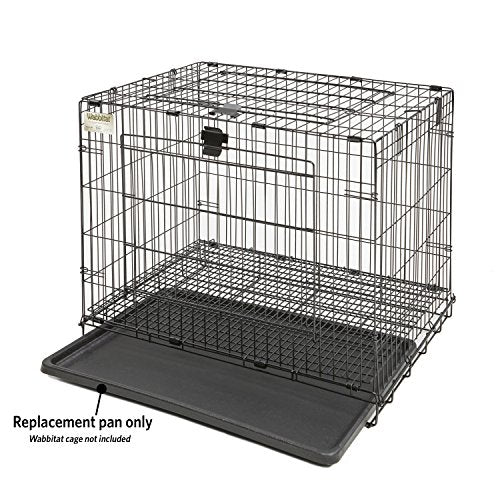 MidWest Homes for Pets 151PAN Model 151 Replacement Pan for Wabbitat, Small - size: 24.0"L x 17.9"W x 1.3"H