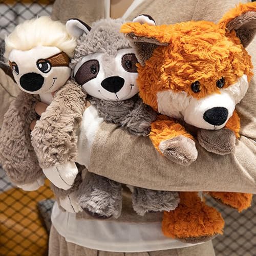 YUKOUQIAN Red Panda Stuffed Animal Cute Plush Doll Toy 10 inch for Girls Boys Christmas (Stand redpand qianhui) - style: stand redpand qianhui