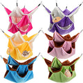 Jerify 6 Pcs Small Animals Hammock 3 Layers Hanging Pet Cage,Macaron Color | Cozy Hideaway for Rat Guinea Pig Ferret Chinchilla, Soft Plush Lining Provides Warmth, Easy Install with Metal Hooks - color: Macaron color