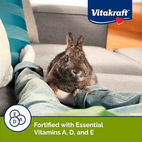 Vitakraft Menu Premium Rabbit Food - Alfalfa Pellets Blend - Vitamin and Mineral Fortified, Carrots, Greens, Grains, Fruits, 5 Lb. - size: 5 Pound (Pack of 1)