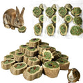 Rabbit Chew Toys for Teeth Guinea Pig Treats Papaya Wood for Bunny (10.5oz) | bunny supplies,rabbit enrichment toys,rabbit stuff,rabbit toys for bunnies boredom,for bunny guinea pig chinchilla Hamster - size: 10.5oz (A)