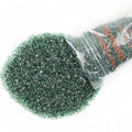 Crushed Glass Glitter, Broken Stones Shattered Glass Chips for Resin Art Crafts, Epoxy Resin Supplies, Geod Painting, DIY Art Projects, Jewelry Making, 2-4mm, 200g/7oz (Blackish Green) - color: Blackish Green