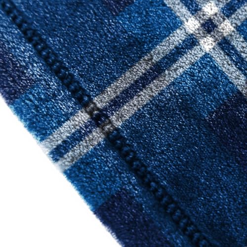 Jay Franco Gilmore Girls Chilton Crest Plush Throw Blanket - Measures 50 x 60 Inches, Super Soft Lightweight Fleece Bedding - color: Blue - Gilmore Girls